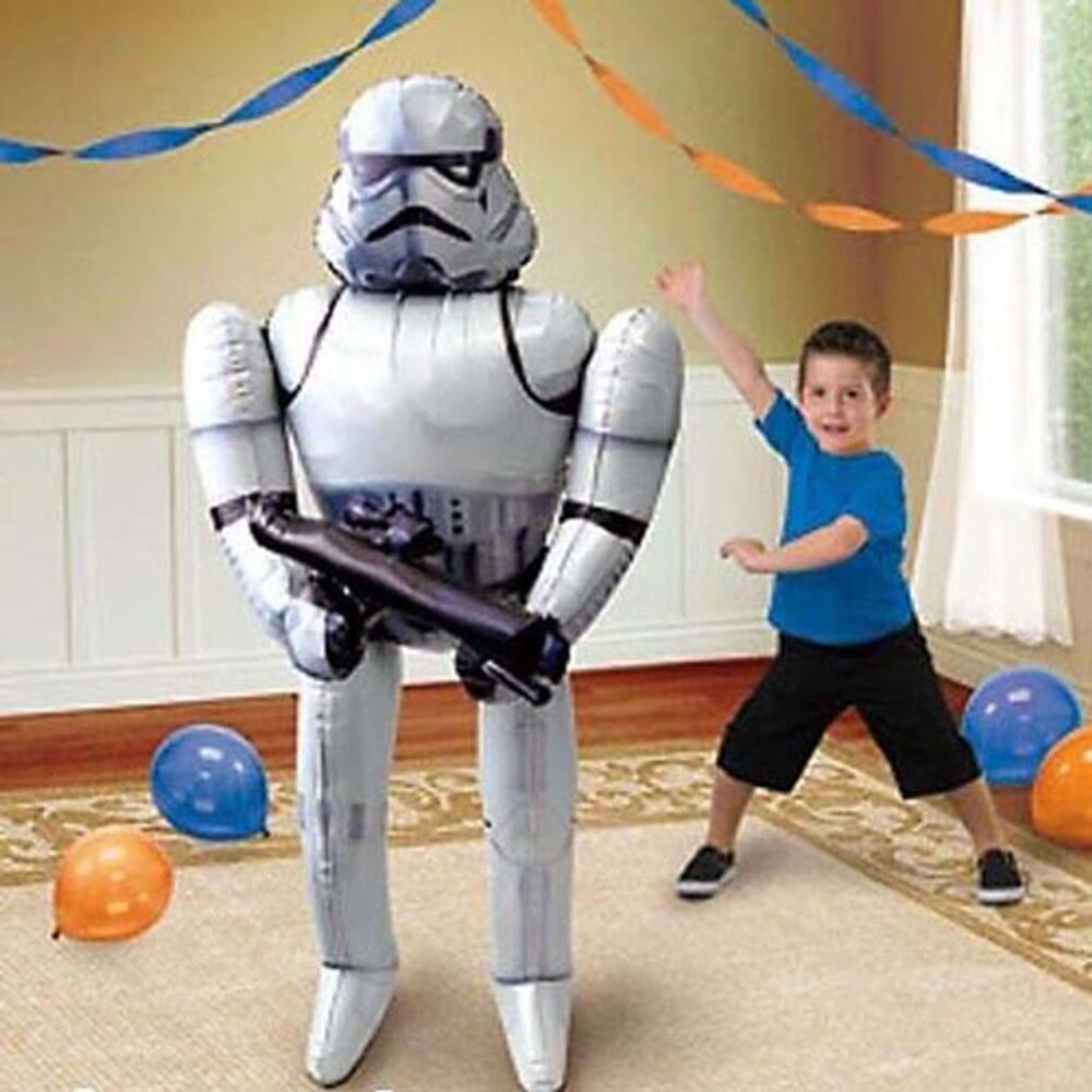 Star Wars Stormtrooper 70" Jumbo Airwalker Foil Balloon Party Decoratng Supplies